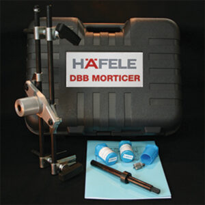 Hafele DBB Mortice Jig and Fittings, Carry Set