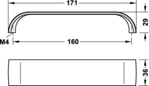 Stainless Steel, Coloured - D Handles - Image 3