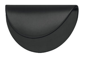 Black Matt Cup Pull Handle for Kitchen & Furniture