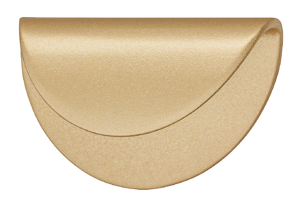 Gold Coloured Cup Handle for Kitchen & Furniture