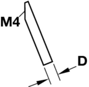 Pull Handles-Aluminium, Chrome Plated, Polished - Image 3