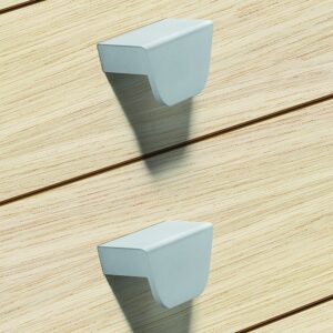 Cabinet Edge Pull Handle Stainless Steel Coloured - Image 2