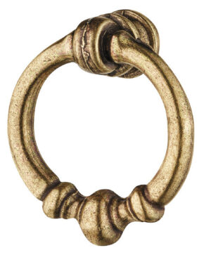 Antique Drop Pendant Handle, Bronze, Victorian Look