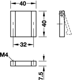Zinc Alloy Matt Finish - Furniture Handle - Image 2