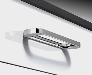 Square Ring Zinc-Alloy Drawer & Cabinet Pull Handle - 160mm