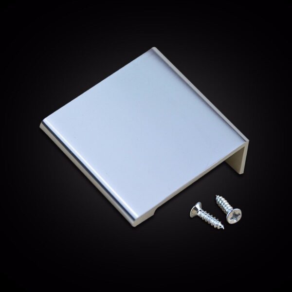 Polished Chrome Aluminum Lip Pull Handle for Cabinet