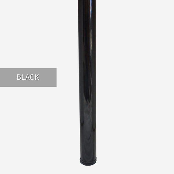 Rondella Cylindrical Table Leg From Hafele Metal 4 PCS New Black