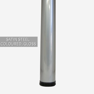 Rondella Cylindrical Table Leg From Hafele Metal 4 PCS New Black - Image 6