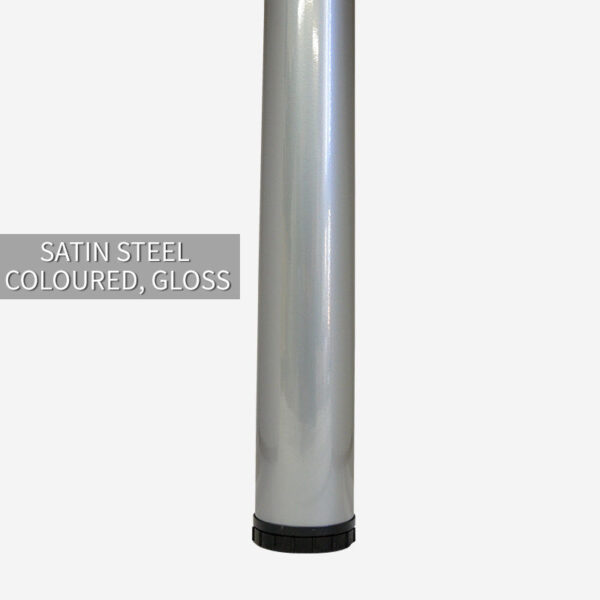 Rondella Cylindrical Table Leg From Hafele Metal 4 PCS New Black