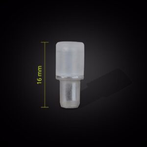 Glass Shelf Supports For Kitchen Laundry & Cupboard Furniture - Image 2