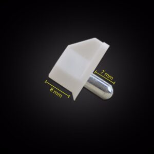 White Shelf Support For Kitchen Laundry Furniture - Image 7