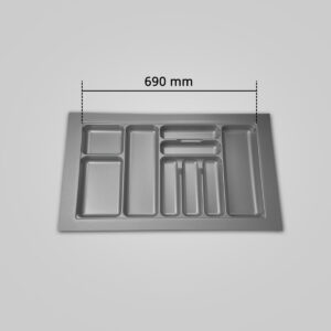 Wide Cutlery Tray for kitchen drawers under benchtop knife fork tray - Image 3