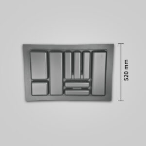 Wide Cutlery Tray for kitchen drawers under benchtop knife fork tray - Image 4