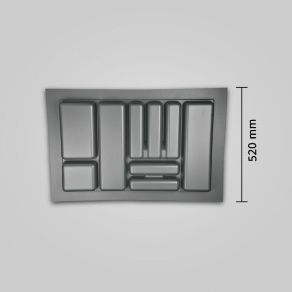 Wide Cutlery Tray for kitchen drawers under benchtop knife fork tray