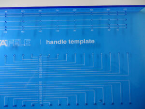 Handle Drilling Jig Template for Cabinet, Drawer & Door Handle - Image 3