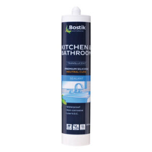 Bostik, Kitchen & Bathroom Neutral Cure Silicone Cartridge, 300ML