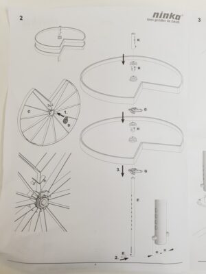 Plastic kitchen cabinet lazy susan full rotation storage shelf - Image 4