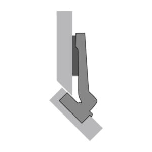 Hettich Concealed Hinge Kitchen Corner Cabinets 45 Degree - Image 5