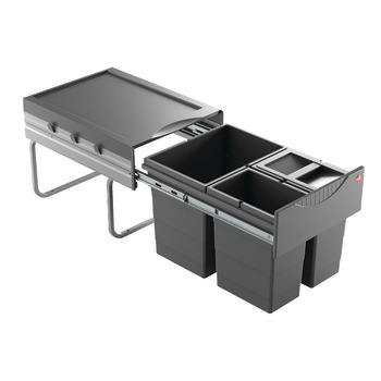 Hailo Tandem 35 Ltr Slide Out Kitchen Bin
