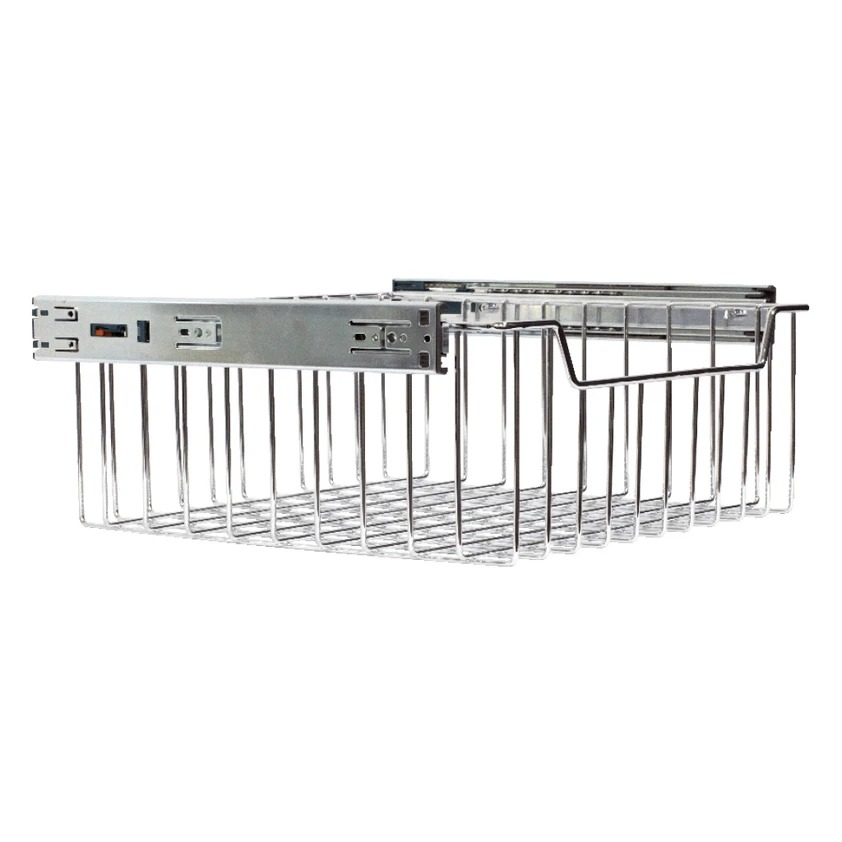 Starax Pull Out Wire Basket for Wardrobes
