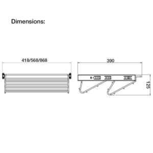 Starax Sliding Wire Shoe Rack For Wardrobe - Image 3