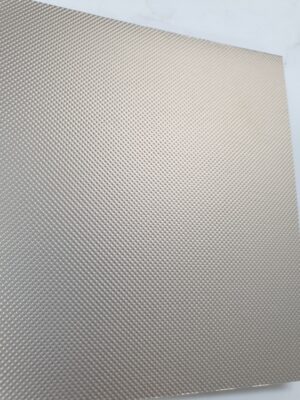 Aluminium Laminate Kitchen Kickboard, Titanium Ripple Finish 150mm - Image 2