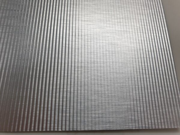 Corrugated Iron Finish Aluminium Laminate Kitchen Kickboard