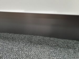 Graphite Look Finish Aluminium Laminate Kitchen Kickboard Height 150mm - Image 4