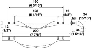 Aluminium Edge Pull Handles, Stainless Steel - Image 4