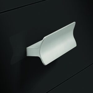 Nickel-Plated Zinc Alloy Finger Pull Handle - Image 2