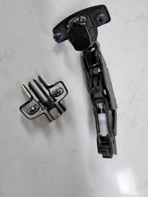 Hettich Black Sensys 165-120° Soft Close Hinge For Corner - Image 3