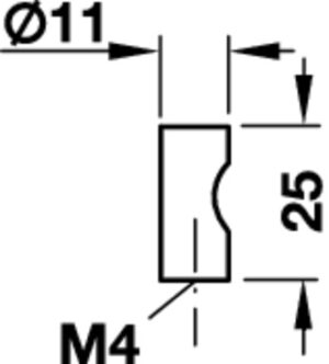 Brass Door Knob - Black, Chrome Or Nickel Plated - Image 4