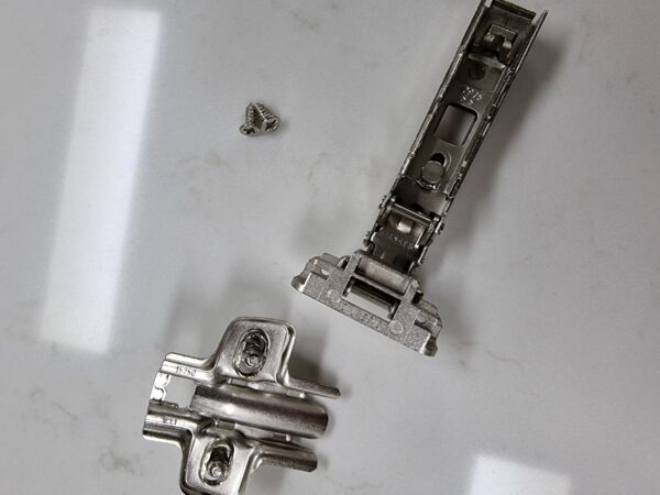 Hettich Intermat Aluminium Frame Hinge, Overlay, for Screwing