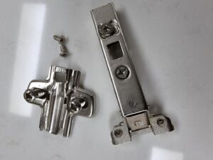 Hettich Intermat Aluminium Frame Hinge, Overlay, for Screwing - Image 4