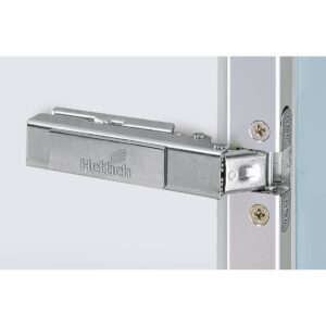 Hettich Intermat Aluminium Frame Hinge, Overlay, for Screwing - Image 6