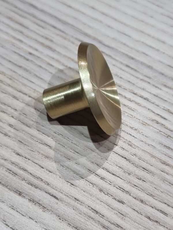 Solid Brass Knob 33mm for Kitchen & Vanity Doors Furniture