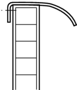 Stainless Steel Matt Lip Pull Handle - 80X53mm - Image 3