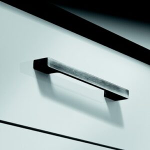 Nickel Plated Antique, Used Look - D Handles - Image 2