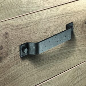Iron Coloured, Antique D Handles - Image 2