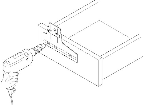 Handle Drilling Jig - Drill Holes for Cabinet & Drawer Handles