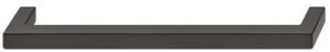 Matt Black Bar Handle for Furniture, D Shape - Image 1