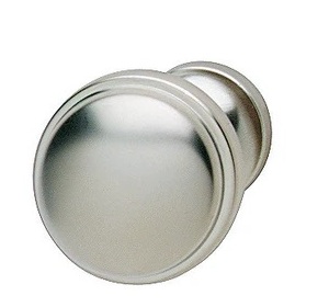 Zinc-Alloy Round Door Knob, Chrome, Nickel or Gold Finish
