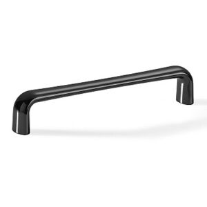 Nickel Plated Black Zinc Alloy D Handle - Image 3