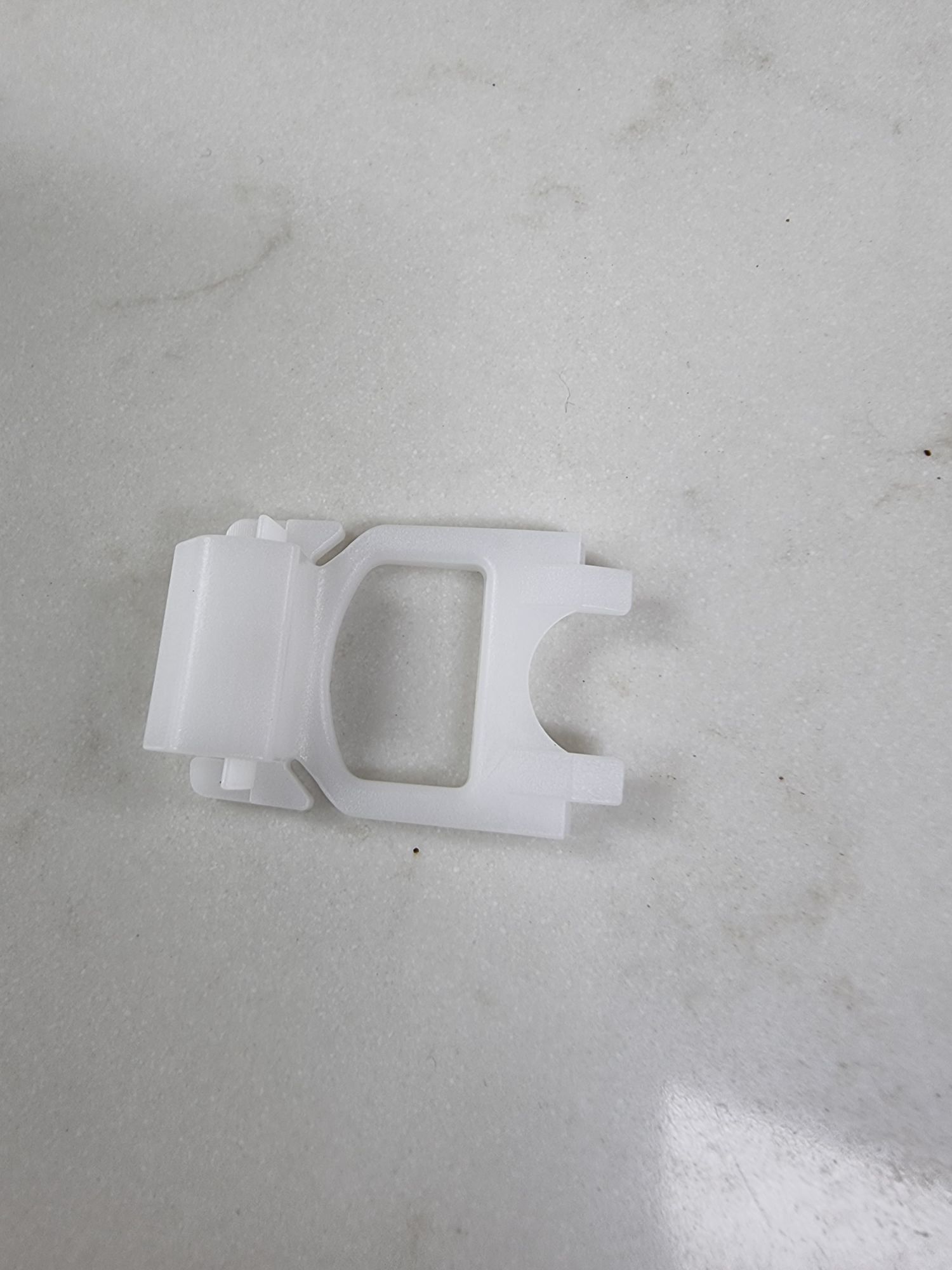 Hettich Multitech Drawer Clips, Plastic White