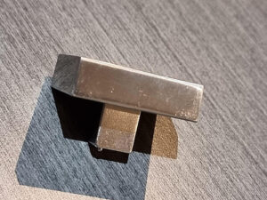 Brushed Nickel Square Knob for Kitchen & Furniture 40x40mm - Image 2