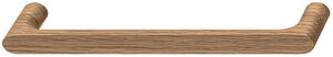 D Shape Wood Handle Oak Natural Lacquered - Image 2