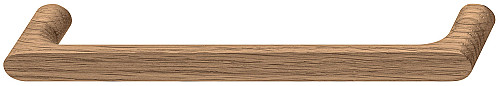 D Shape Wood Handle Oak Natural Lacquered