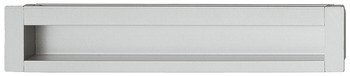Rectangle Flush Pull Handle Zinc-Alloy Aluminium Colour