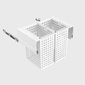 Tanova Soft Close Pull Out Laundry Hamper 800mm 2 X 65L - Image 2