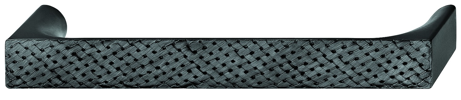 Wicker Work, Anthracite Coloured Lacquered - D Handle